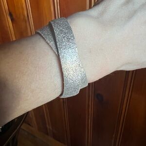 Tracey Tanner double-wrap leather bracelet